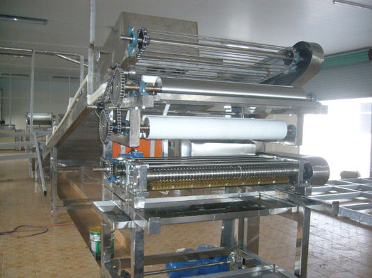 China Macarronete fresco automático que faz a linha de produção fornecedor da máquina fornecedor