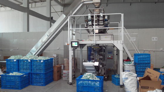 China Máquina de embalagem de alimentação espiral do pó sistema de controlo fácil do PLC da operação fornecedor