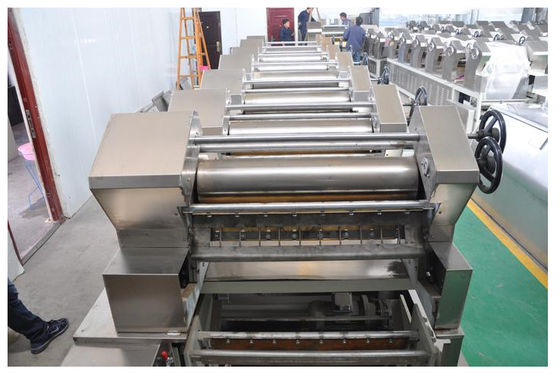 China Macarronete Não-fritado automático de aço inoxidável de China que faz a linha de produção da máquina fornecedor
