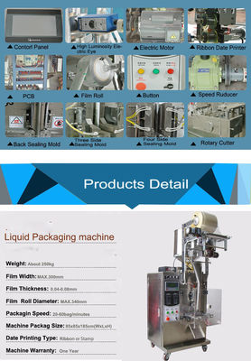 China Fácil opere a máquina do pacote do molho, máquina de embalagem conduzida elétrica do saco de pó fornecedor