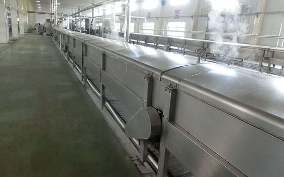 China Macarronetes totalmente automático imediatos não fritados que fazem a máquina alinhar 304 de aço inoxidável fornecedor