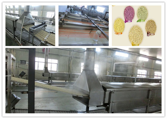 China Macarronete automático da eficiência elevada que faz a máquina para produzir o macarronete imediato fritado fornecedor