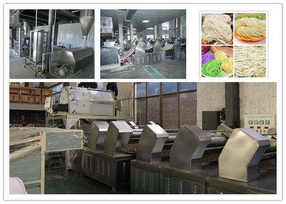 China 2 a 14 toneladas flour usando a linha de produção fresca do macarronete que faz o macarronete de Ramen fornecedor