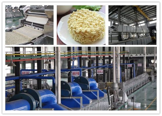 China Ar quente que seca o macarronete imediato que faz a linha de produção da máquina sem óleo fornecedor