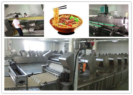 China Macarronete automático da estrutura integral que faz a máquina, macarronete imediato fritado que faz a máquina fornecedor