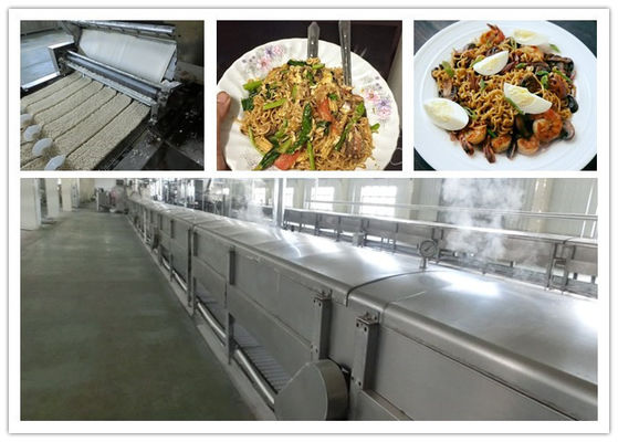 China Macarronete automático de alta velocidade que faz a máquina para a produção fritada do macarronete imediato fornecedor