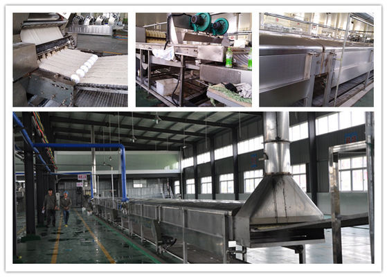 China Linha de produção do macarronete imediato do saco, máquina dos macarronetes de copo da estrutura compacta fornecedor