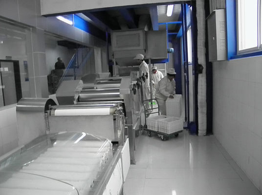 Macarronete fresco da eficiência elevada que faz a máquina o projeto original estrutura compacta fornecedor